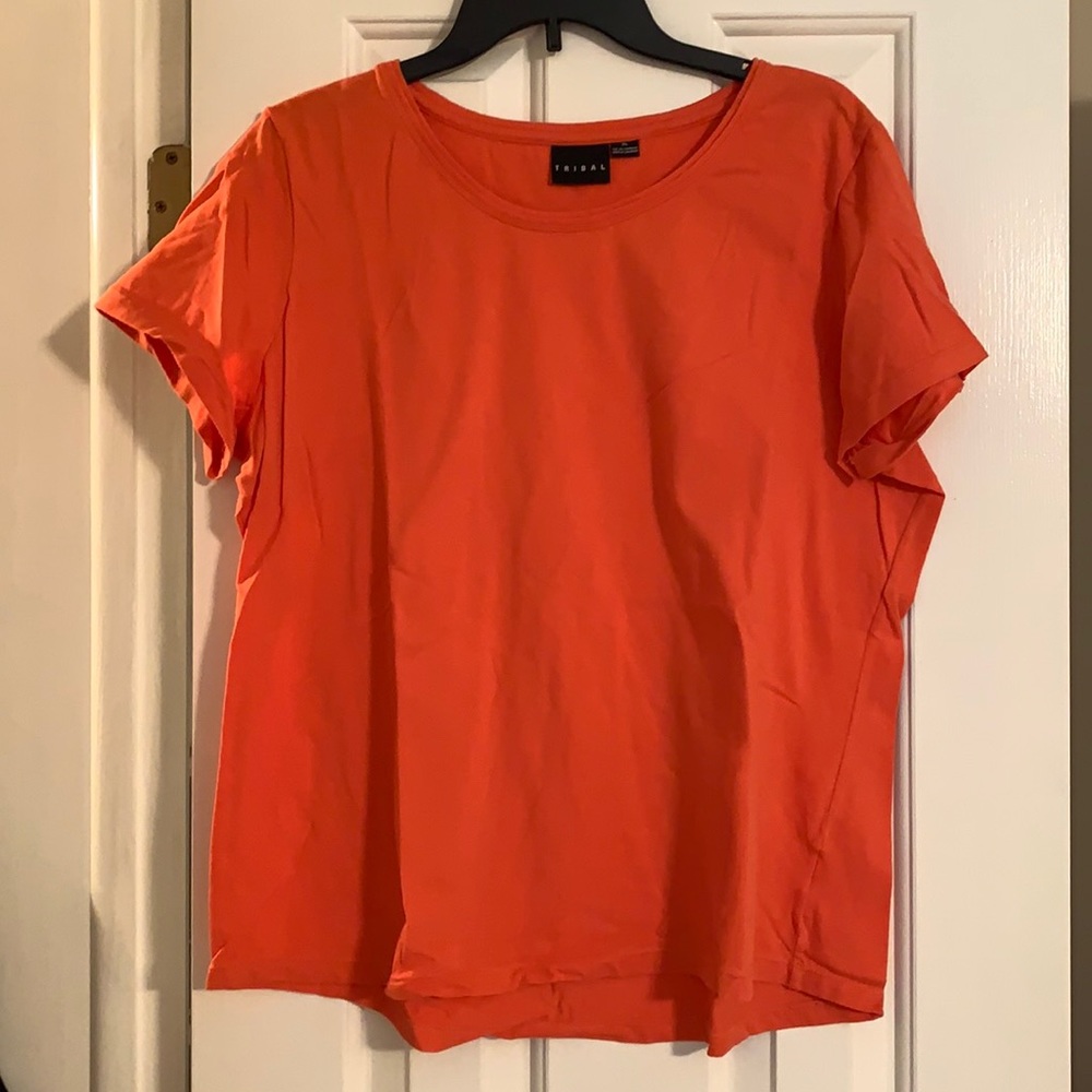Tribal crew neck T-shirt